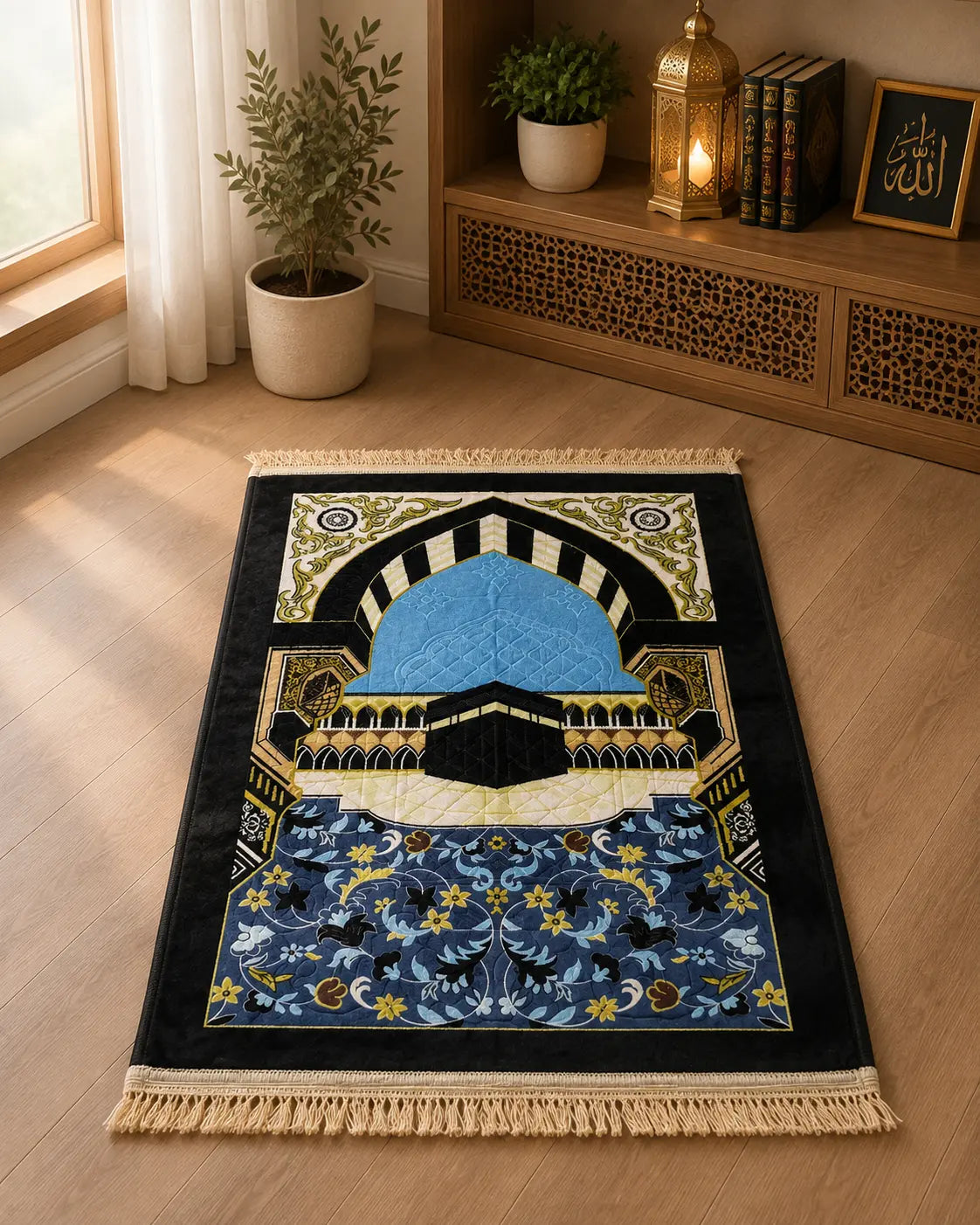 Premium Kaaba Prayer Mat Jumbo Size