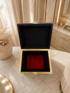 Luxury Kaaba Quran Storage Box with Velvet Finish