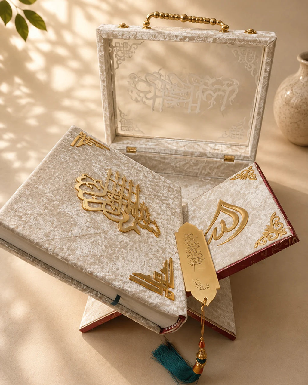 Transparent Elegant Quran Box
