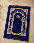 Royal Blue Islamic Prayer Mat