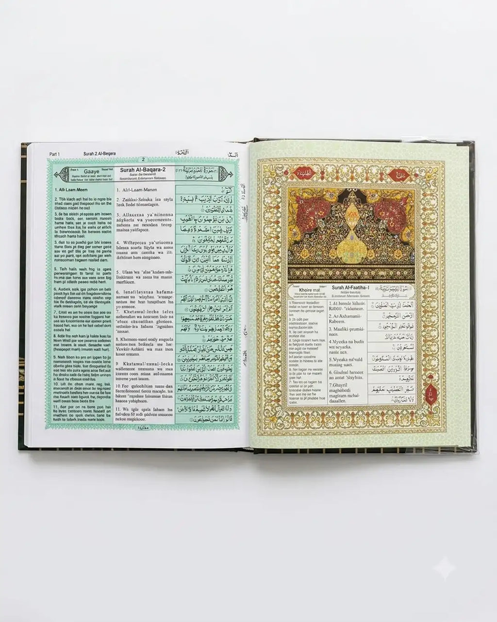 Easy Translation of Holy Qur'an – Roman English (Urdu) with Arabic Text