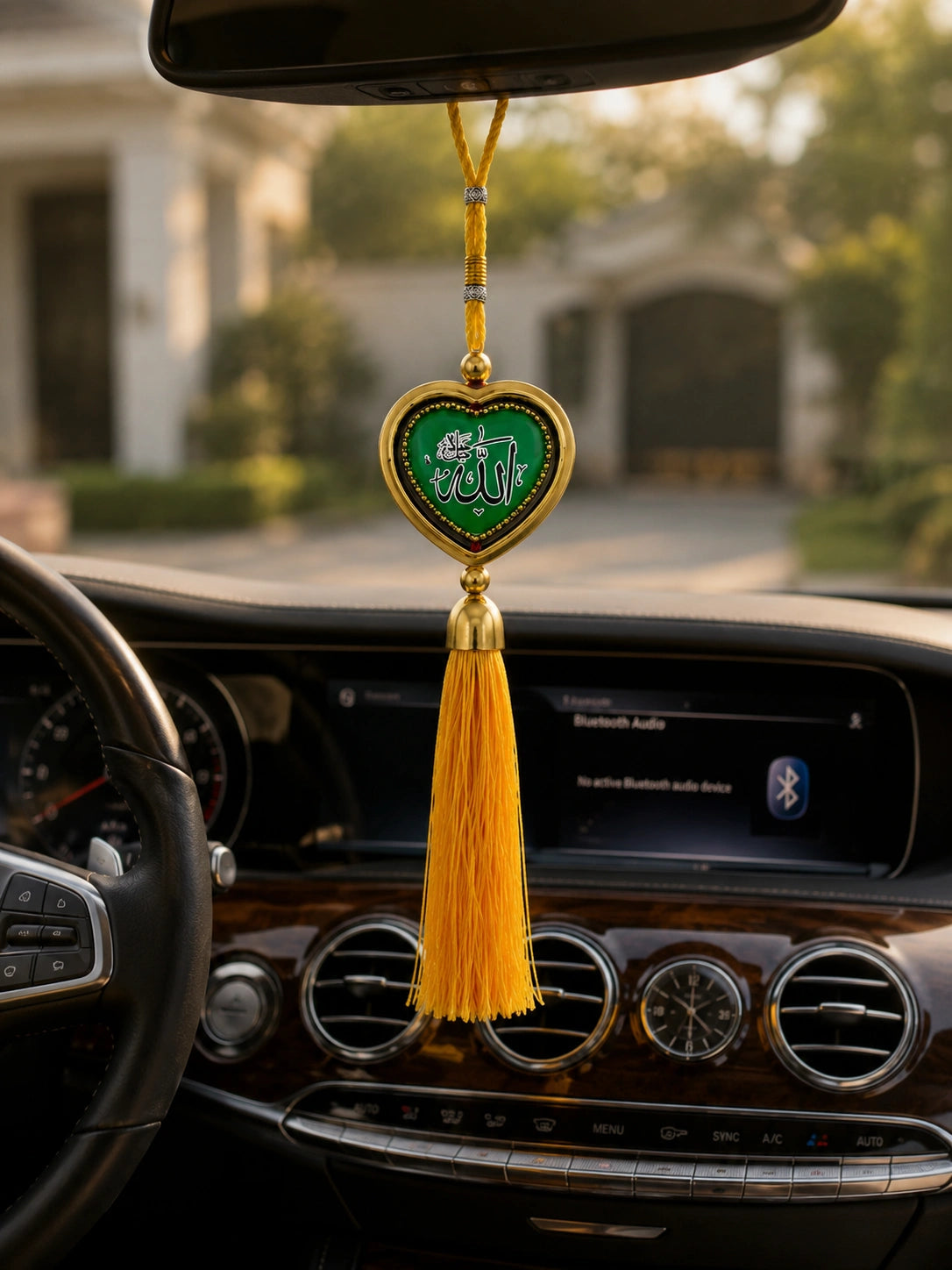 Premium Allah Crystal Car Hanging Everyday Dhikr
