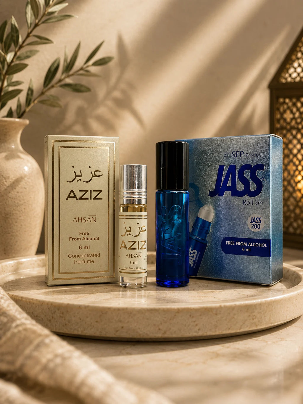 Premium Attar | 2 Alcohol-Free Roll-On Perfumes | 6 ml × 2