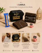 YUMNA Muslim Travel Essentials Collection Inspired by Faith.