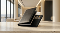 Sovereign Full-Grain Leather Passport Holder – Matte Black